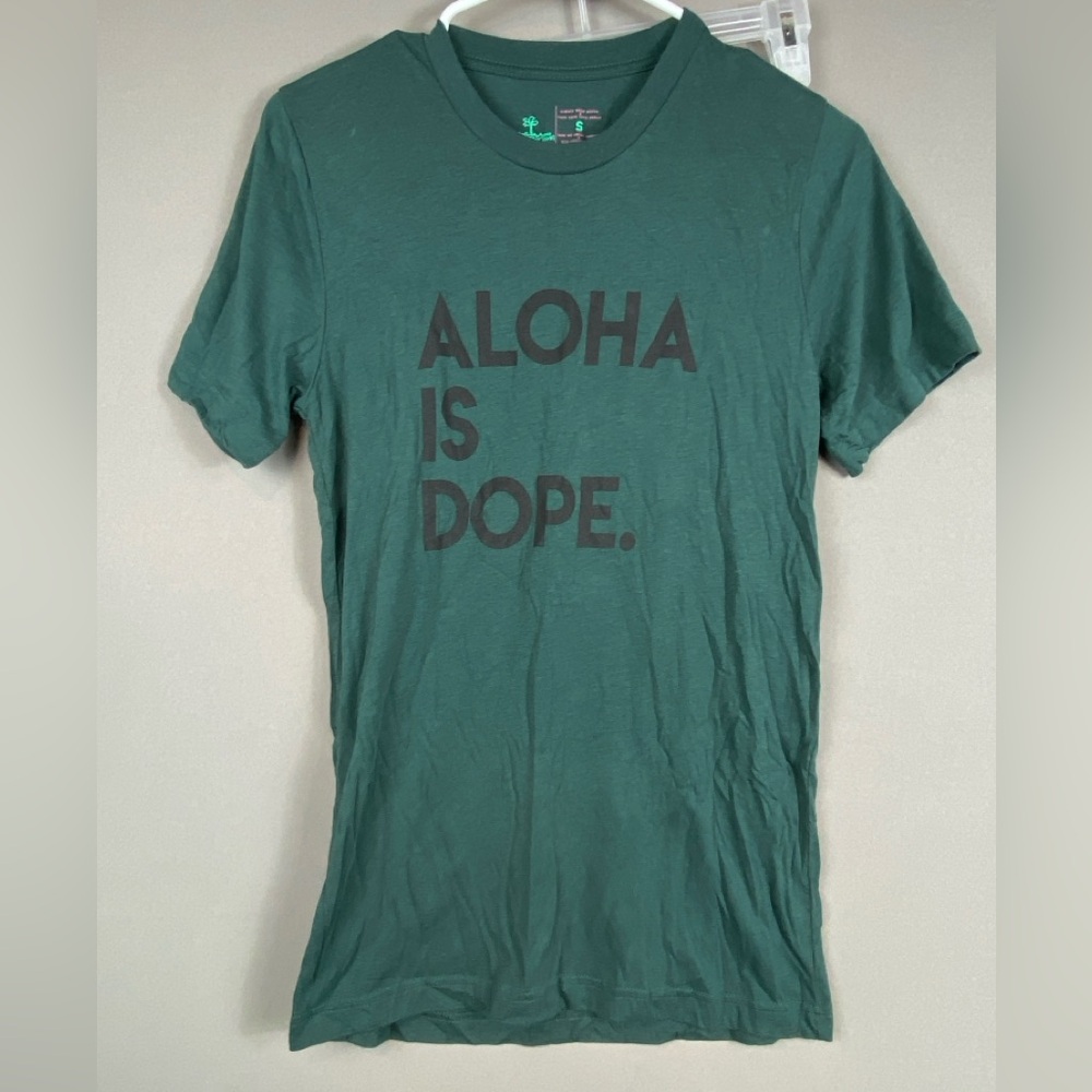 Sassy Aloha Green T-Shirt